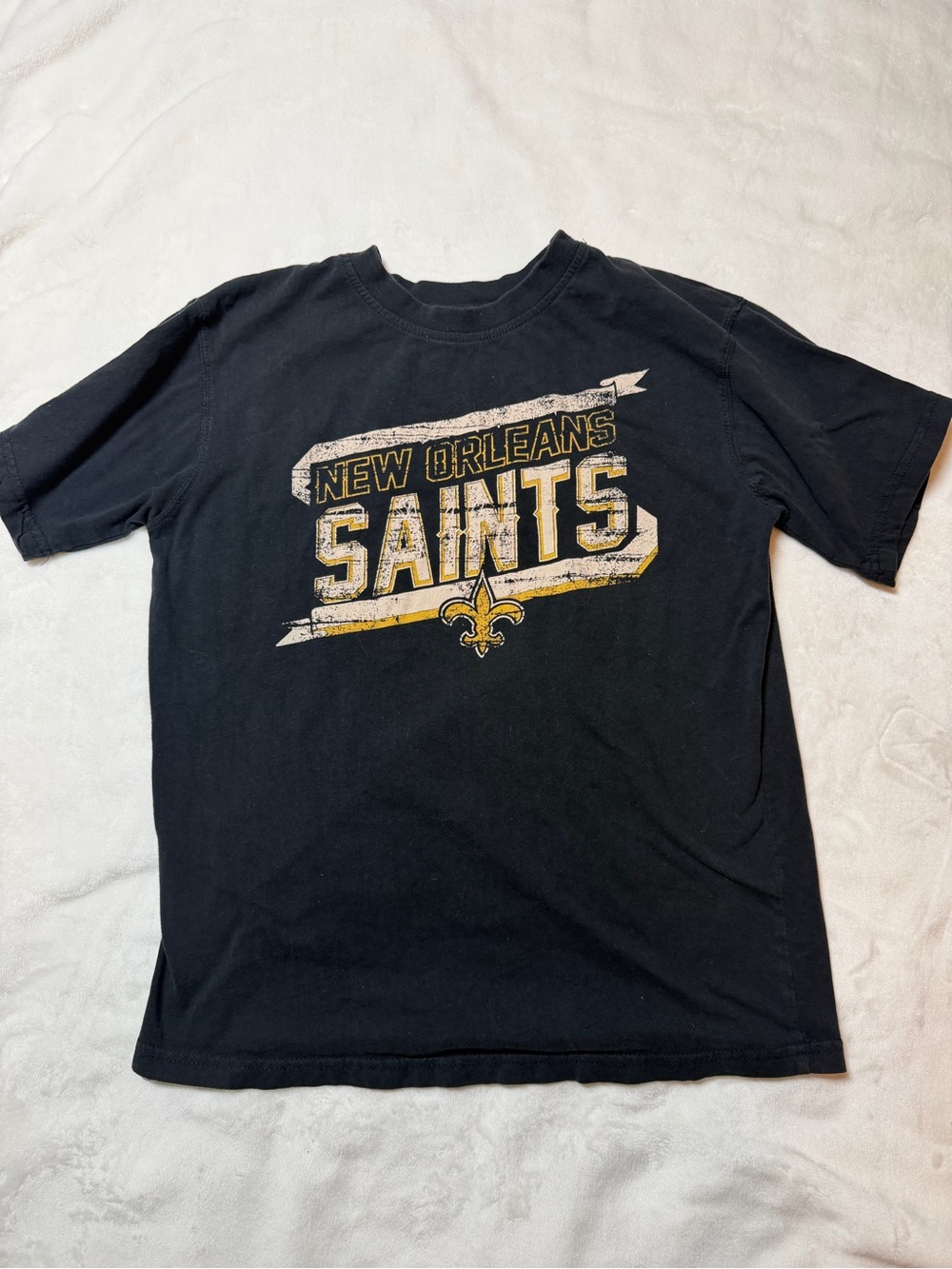 NFL New Orleans Saints Black Short Sleeve Tee